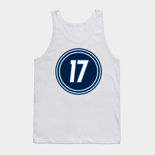 Adam Lowry Number 17 Jersey Winnipeg Jets Inspired Tank Top